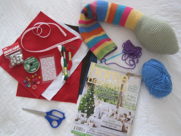 craft and crochet supplies