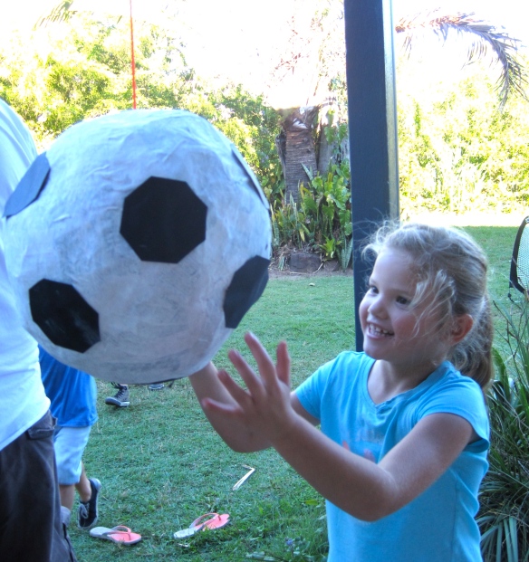 soccer ball piñata