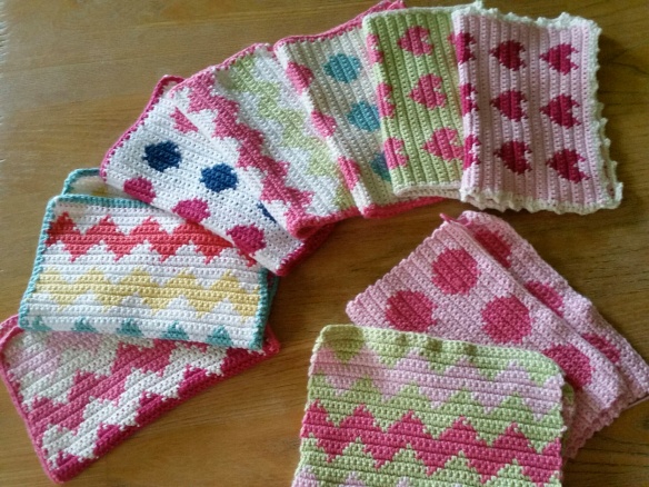 crochet washcloths